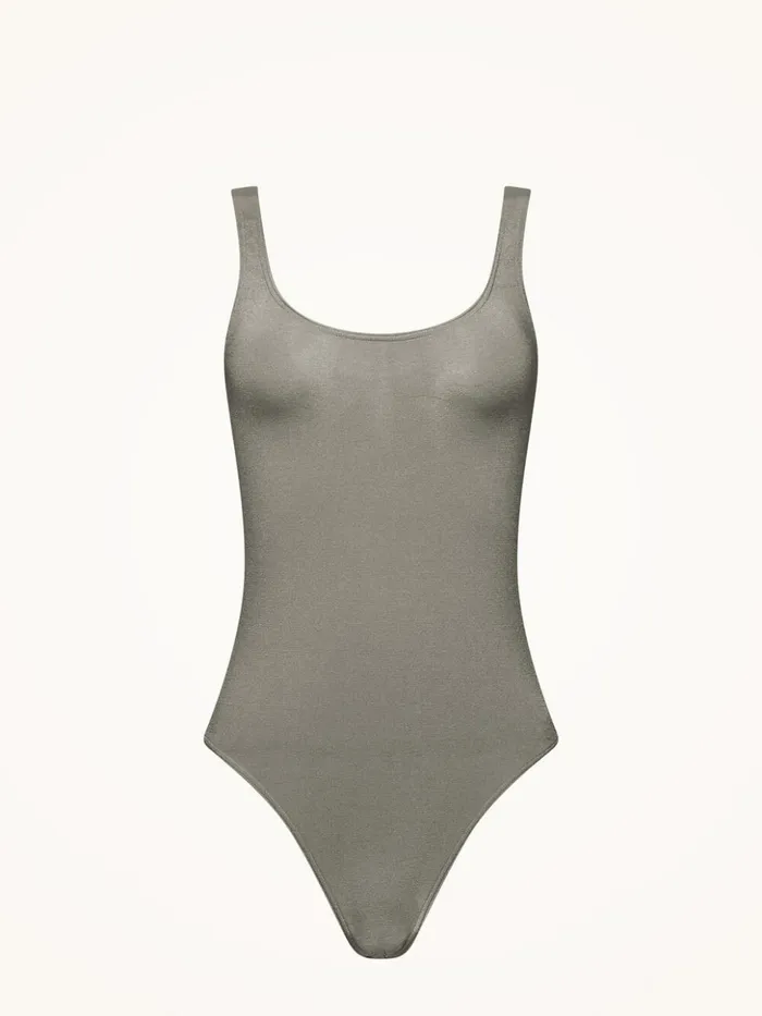 Wolford Jamaika Body Earl Grey Women Sleeveless Bodies