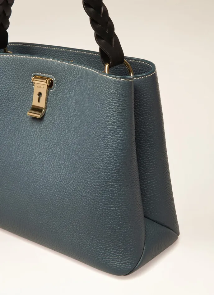 Women Bally Shoulder Bags Lucyle 8211 Leather Shoulder Bag In Blue