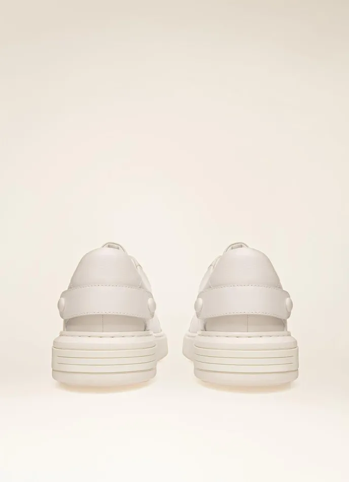 Women Bally Sneakers Malya 8211 Leather Sneakers In White