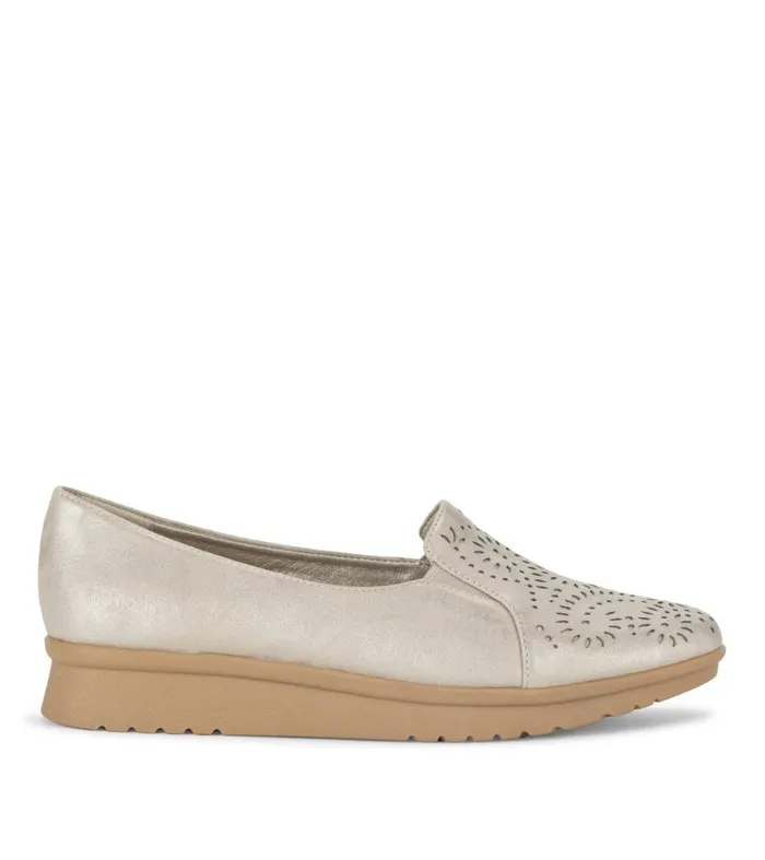 Women Baretraps Flats and Loafers Amry Slip On Loafer Champagne Women Baretraps Flats and Loafers Amry Slip On Loafer Champagne