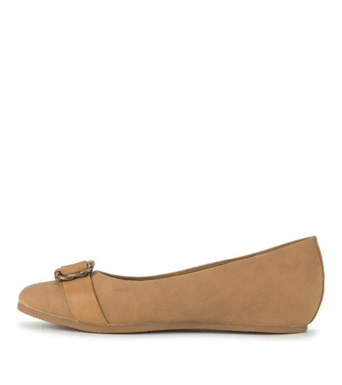 Women Baretraps Flats and Loafers Colette Flat Sandstone Women Baretraps Flats and Loafers Colette Flat Sandstone