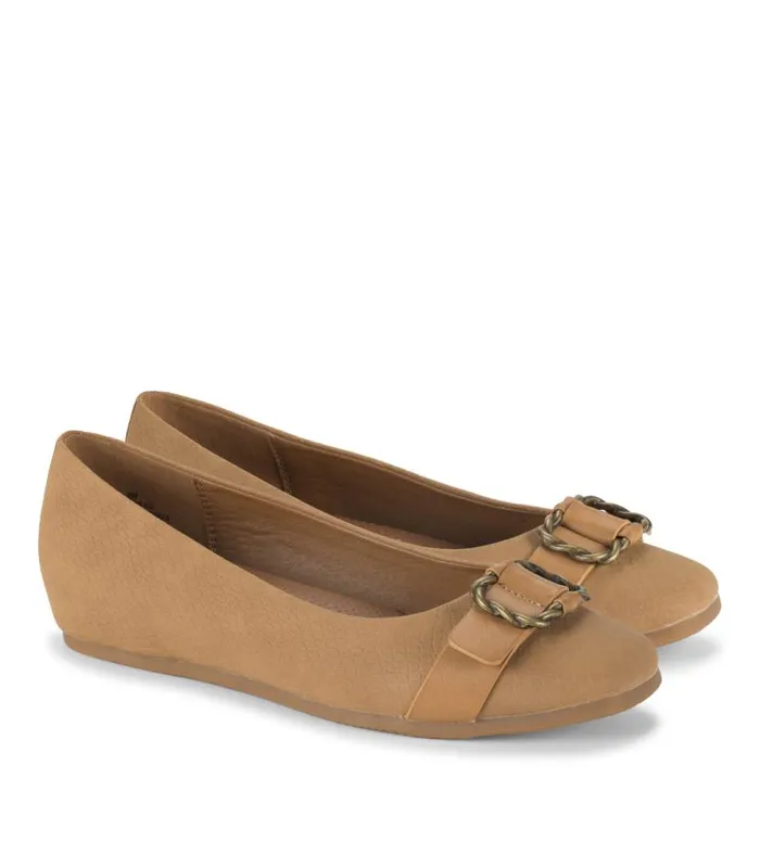 Women Baretraps Flats and Loafers Colette Flat Sandstone Women Baretraps Flats and Loafers Colette Flat Sandstone