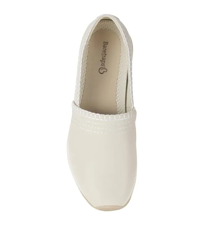 Women Baretraps Flats and Loafers Gennie Slip On Cream Women Baretraps Flats and Loafers Gennie Slip On Cream