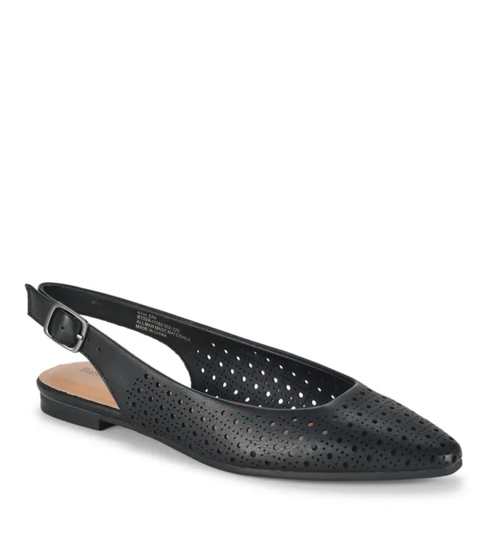 Women Baretraps Flats and Loafers Riva Slingback Flat Black