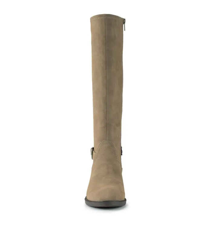 Women Baretraps Knee High Boots Nena Riding Boot Truffle Women Baretraps Knee High Boots Nena Riding Boot Truffle