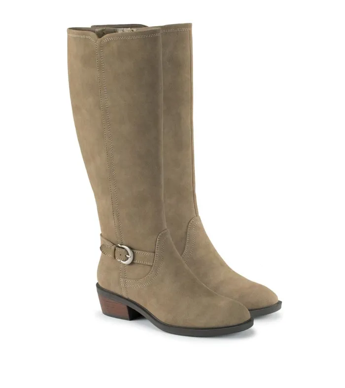 Women Baretraps Knee High Boots Nena Riding Boot Truffle Women Baretraps Knee High Boots Nena Riding Boot Truffle