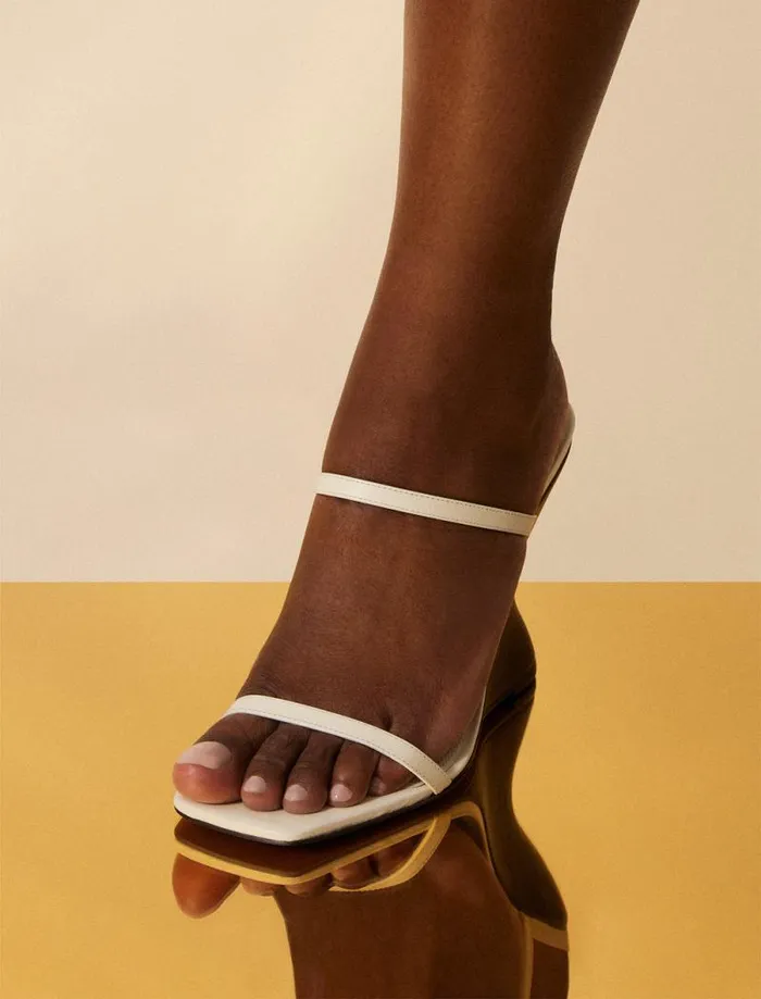 Women BCBG Shoes Westa Wedge Heel Gardenia