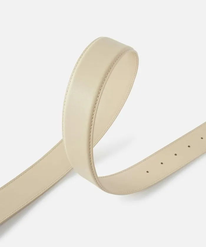 Women Belts Pinko Love Birds High Colourblock Leather Belt 4cm Beigesmoke Grey Colour Block Women Belts Pinko Love Birds High Colourblock Leather Belt 4cm Beigesmoke Grey Colour Block