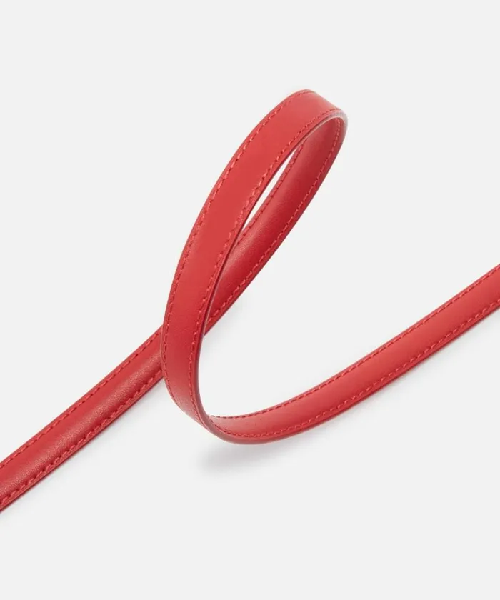 Women Belts Pinko Thin Belt With Love Birds Buckle 1cm Redantiquegold Women Belts Pinko Thin Belt With Love Birds Buckle 1cm Redantiquegold