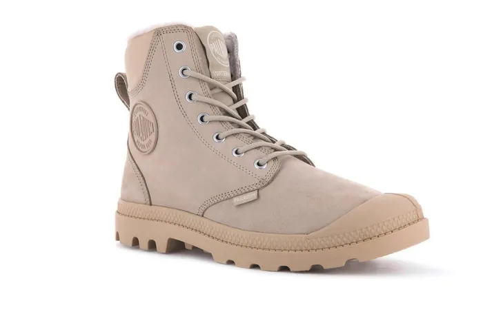 Women Boots PALLADIUM PAMPA SPORT CUFF WPS Warm Sand Women Boots PALLADIUM PAMPA SPORT CUFF WPS Warm Sand