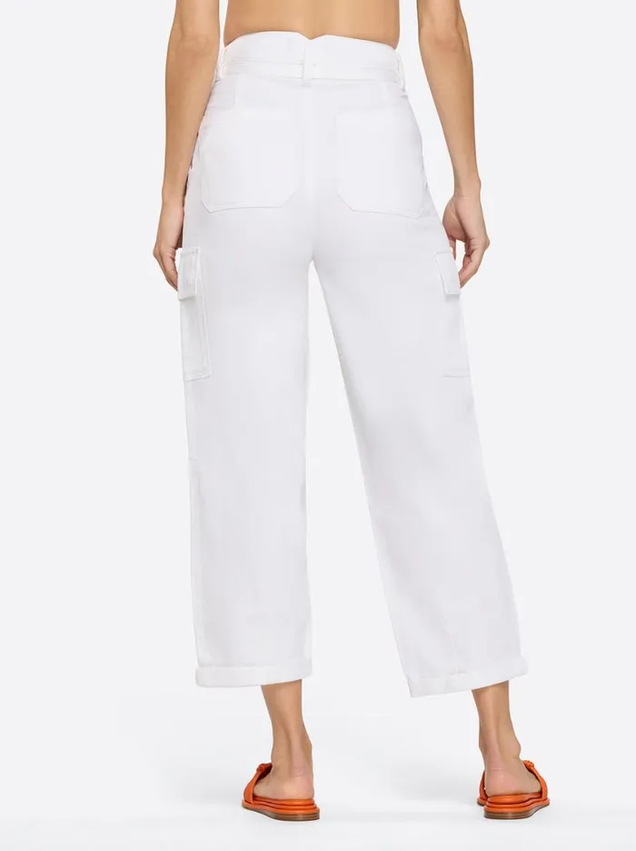 Women Bottoms Jessica Simpson Allie Utility Bottom In White