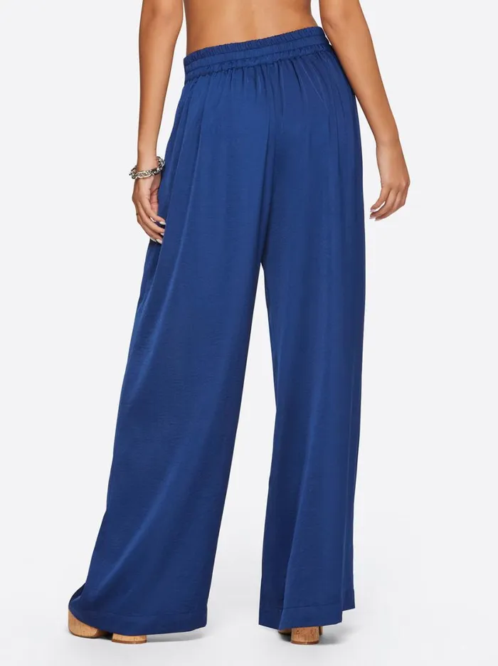 Women Bottoms Jessica Simpson Winnie Wide Leg Pants In Medieval Blue