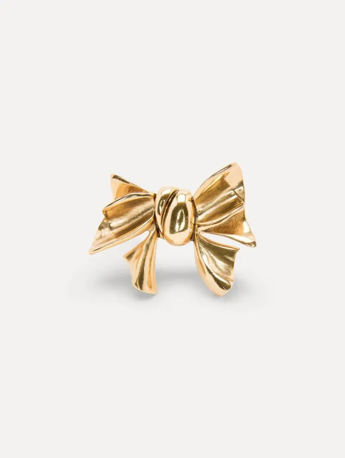 Women Bow Ring Gold Oscar De La Renta Rings