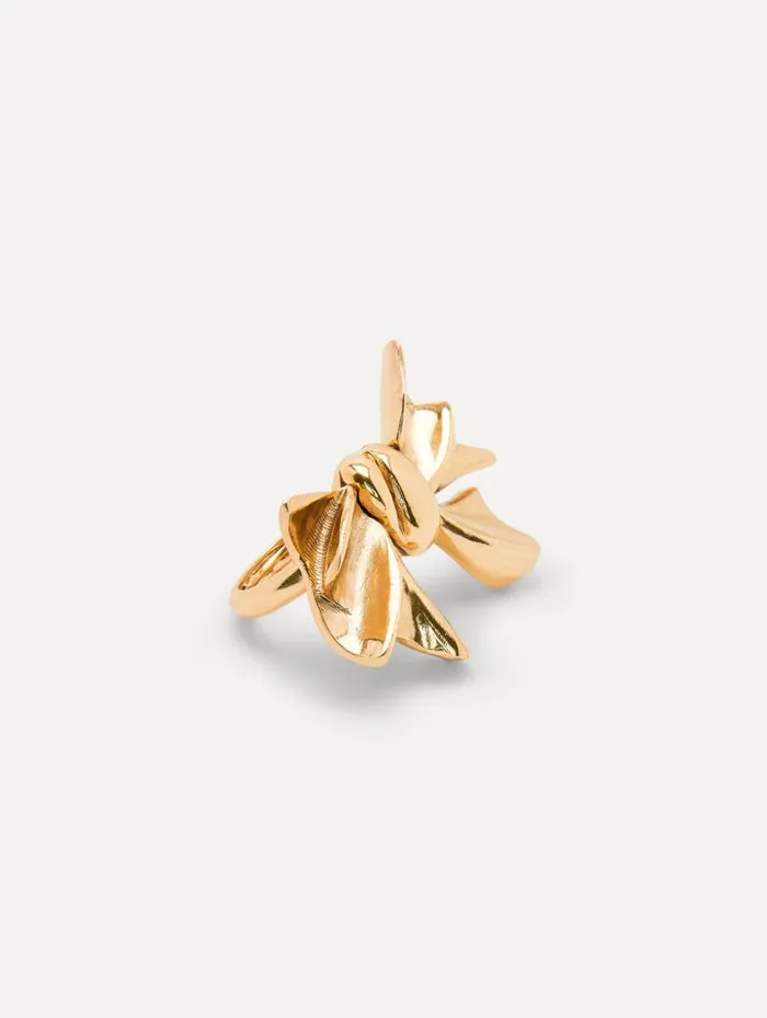 Women Bow Ring Gold Oscar De La Renta Rings Women Bow Ring Gold Oscar De La Renta Rings