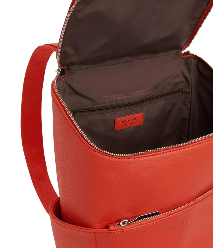 Women Brave Vegan Backpack 8211 Purity Fleur Matt and Nat Diaper Bags