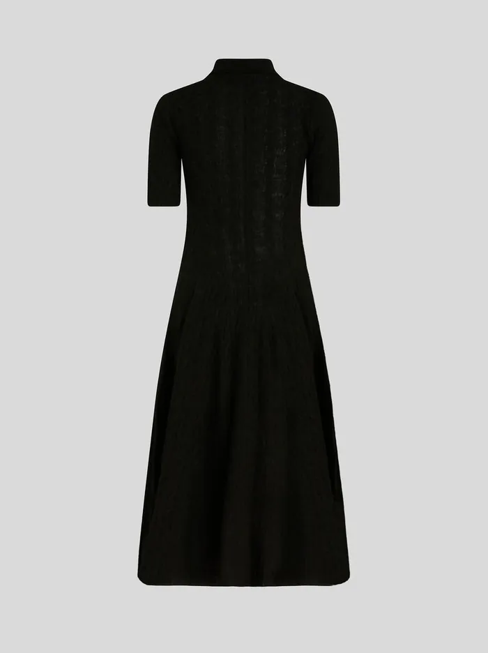 Women Cashmere Polo Dress With Logo Etro Knitwear