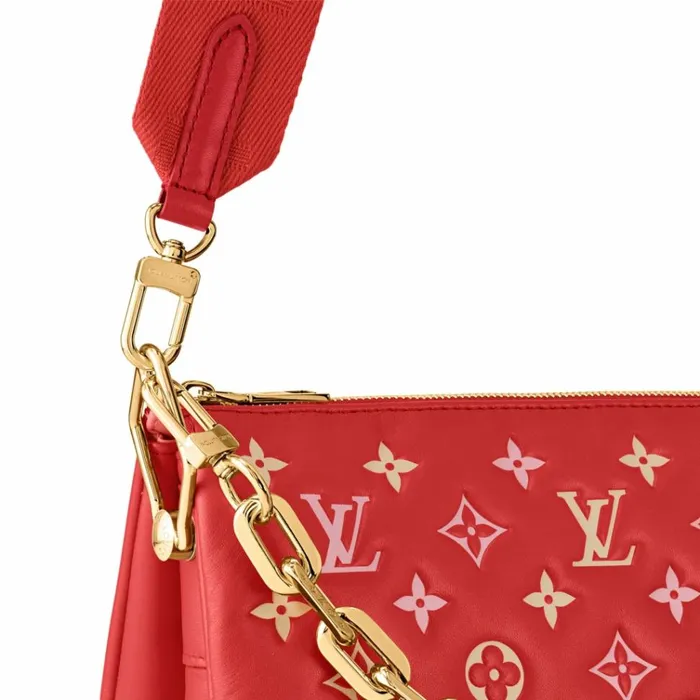 Women Coussin Bag Louis Vuitton Louis Vuitton M22397 Coussin PM Red 8211 Louis Vuitton Handbag Store