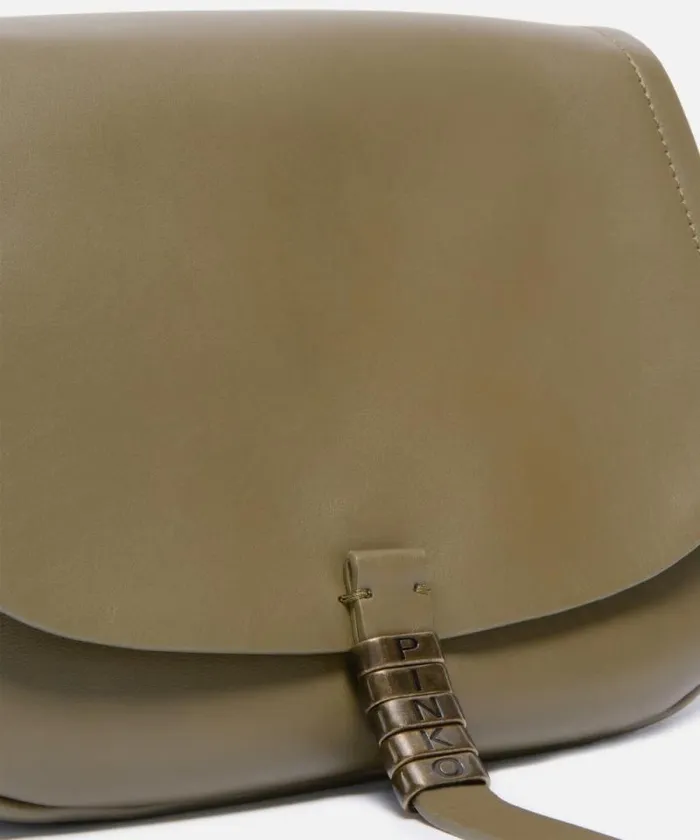 Women Crossbody Bags Pinko Large Leather Crossbody Bag With Knots Plantationantiquegold Women Crossbody Bags Pinko Large Leather Crossbody Bag With Knots Plantationantiquegold