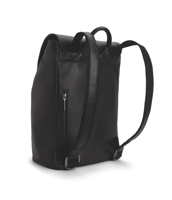 Women Fabi Vegan Backpack 8211 Arbor Black Matt and Nat Backpacks