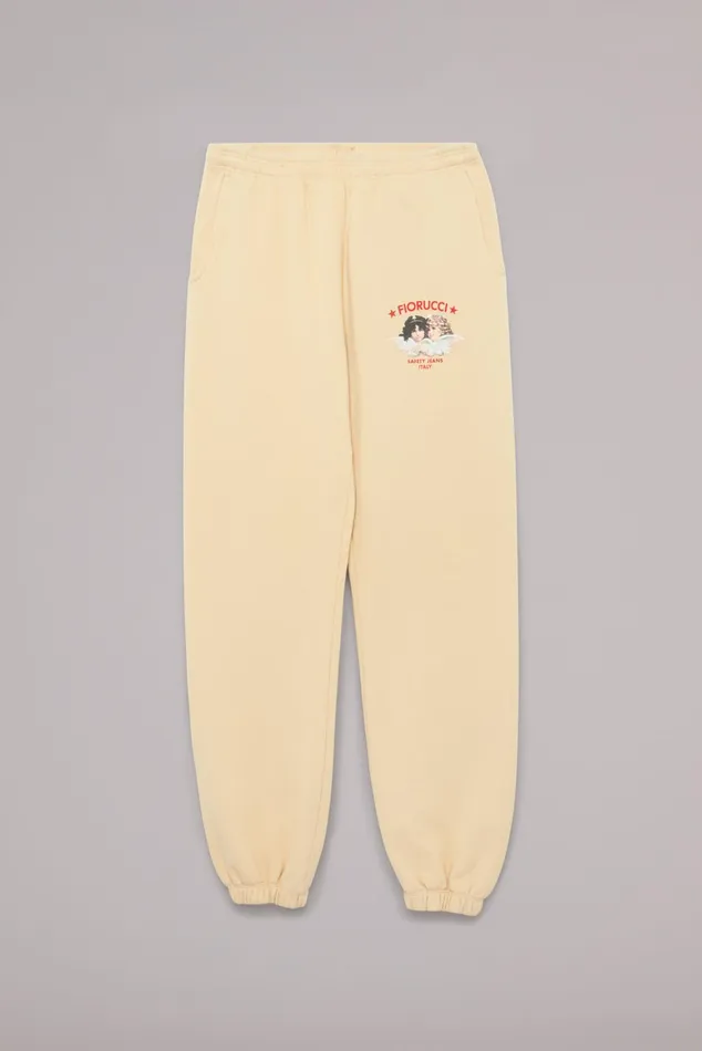 Women Fiorucci Angels Safety Angels Joggers Beige Women Fiorucci Angels Safety Angels Joggers Beige
