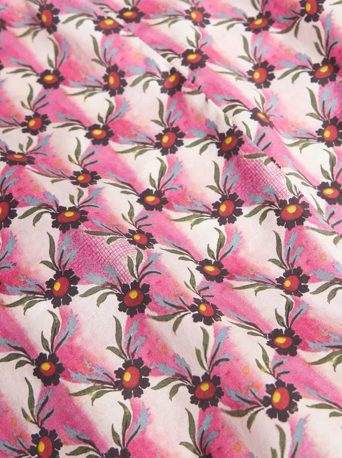 Women Fitted Printed Shirt Etro Shirts And Blouses