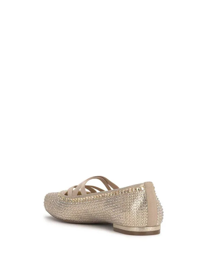 Women Flats Jessica Simpson Otessa Ballet Flat In Champagne