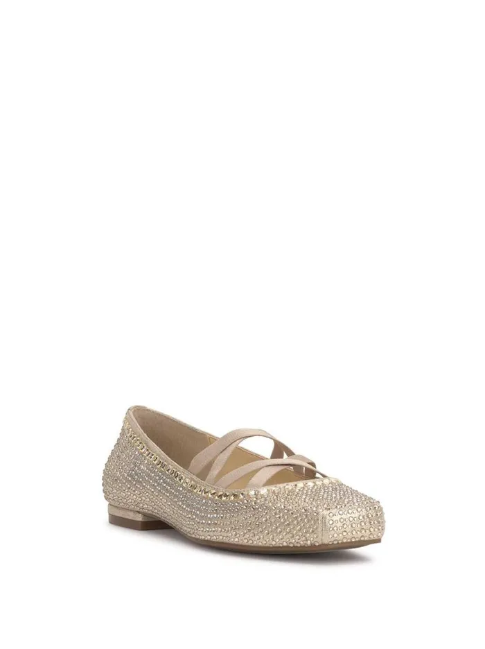 Women Flats Jessica Simpson Otessa Ballet Flat In Champagne