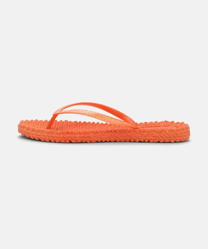 Women Flip Flops Ilse Jacobsen Flip Flop With Glitter 8211 Hot Orange Women Flip Flops Ilse Jacobsen Flip Flop With Glitter 8211 Hot Orange