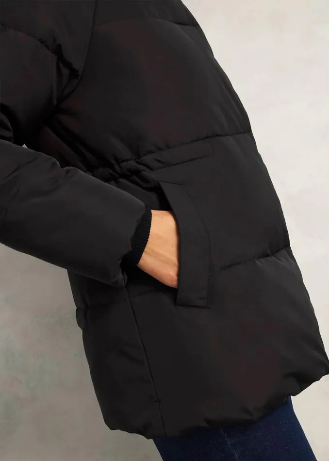 Women HOBBS Coats and Jackets Cara Puffer Black