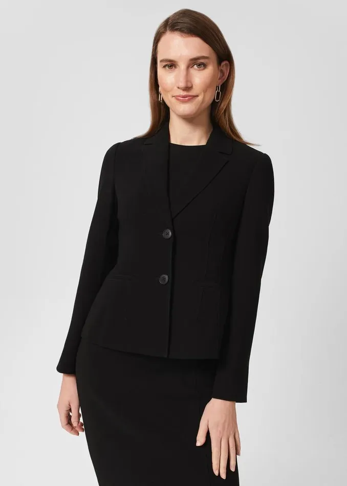 Women HOBBS Coats and Jackets Petite Mel Jacket Black