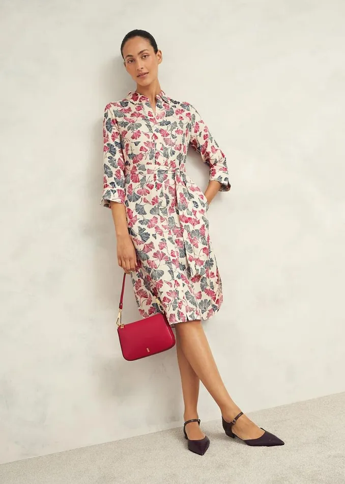 Women HOBBS Dresses and Jumpsuits Francis Dress Cream Multi