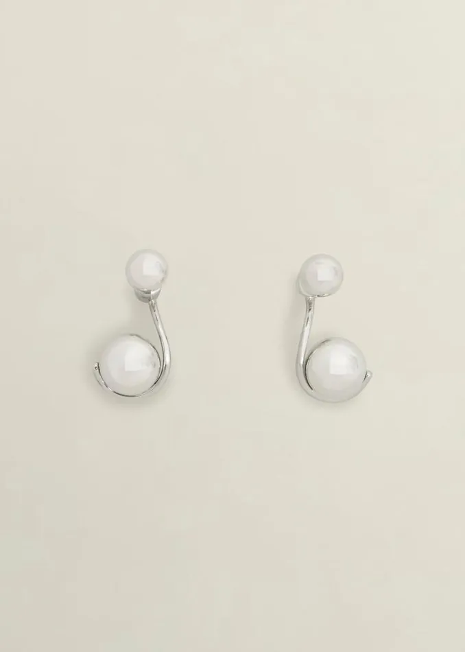 Women HOBBS Jewellery Marylin Earrings Silver