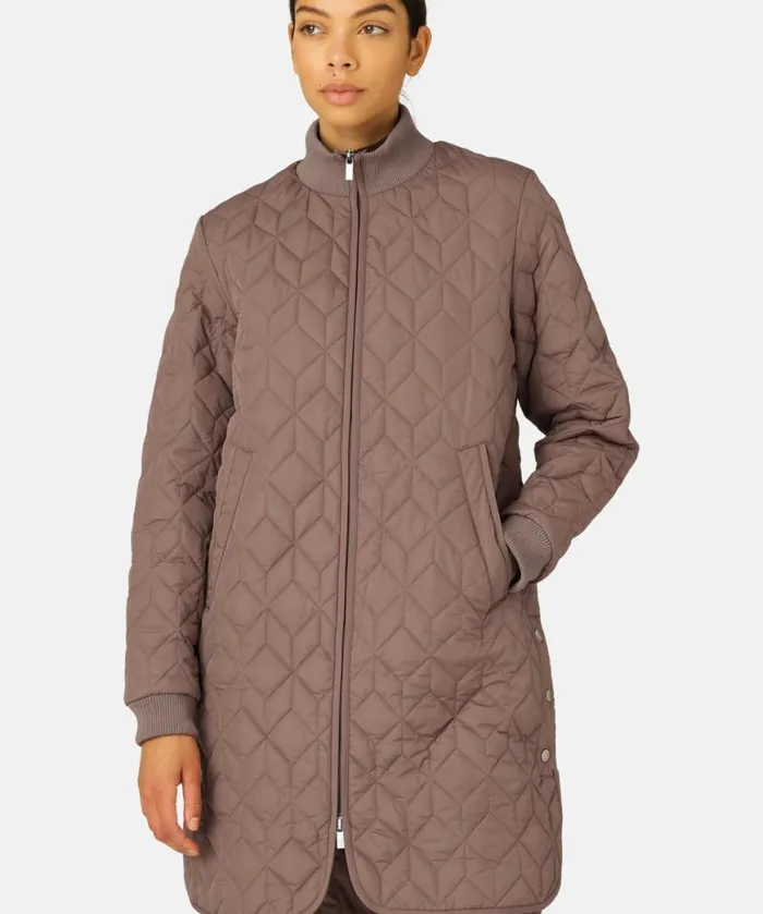 Women Ilse Jacobsen Quilt Coat 8211 Old Lavender Women Ilse Jacobsen Quilt Coat 8211 Old Lavender