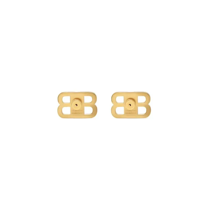 Women Jewellery Balenciaga Bb 20 Xs Earrings In Gold