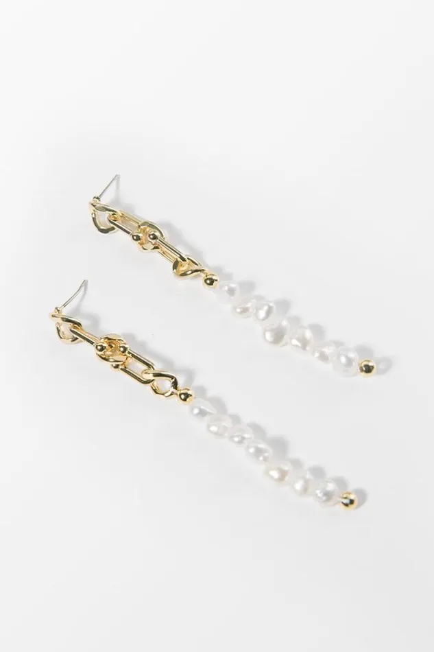 Women Jewellery Cupshe Sun Kiss Pearls Earrings Multicolor
