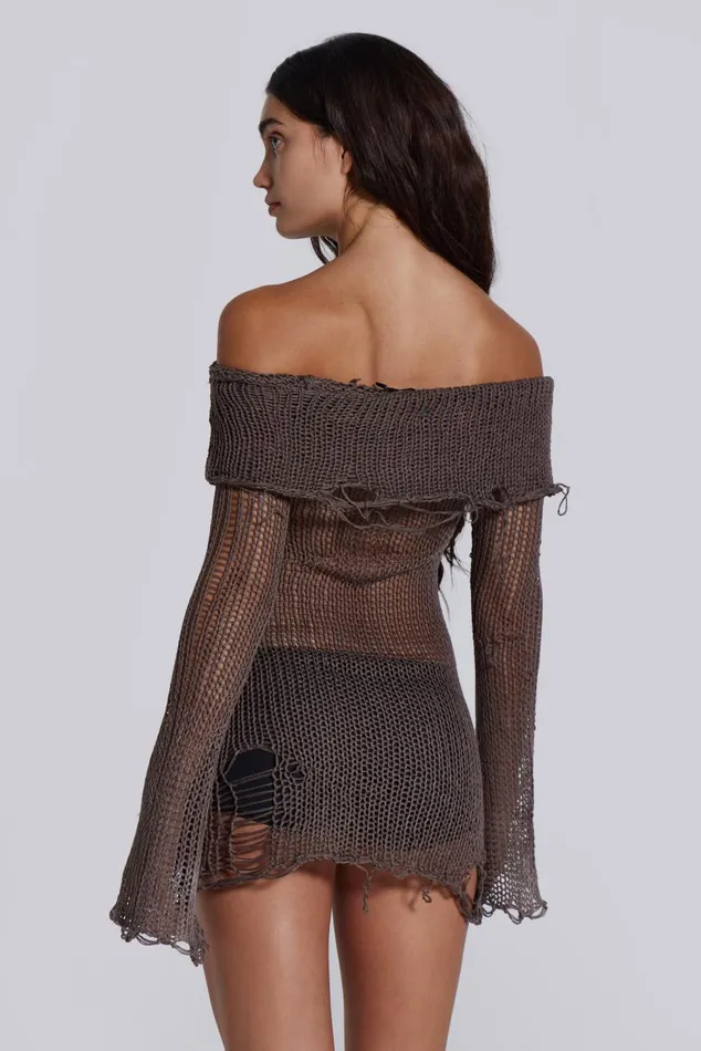 Women Kaia Knit Dress Jaded London Mini Dresses