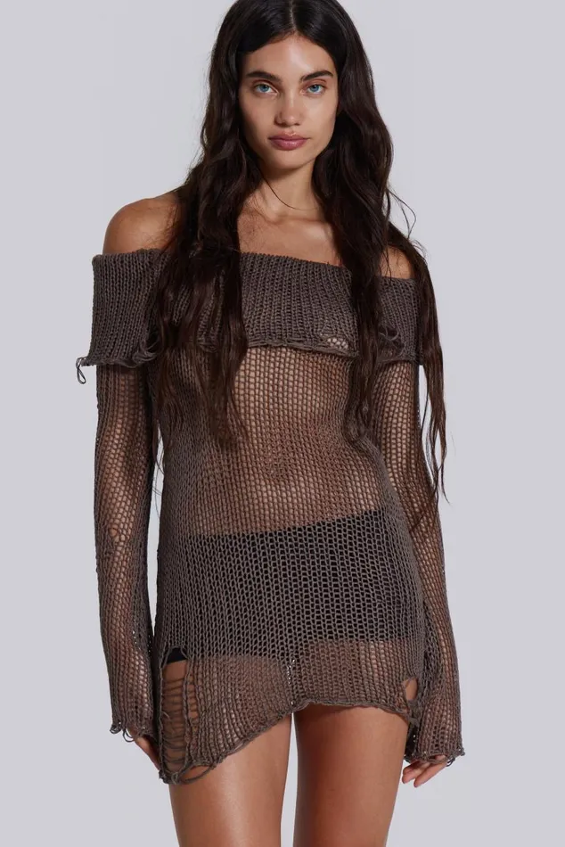 Women Kaia Knit Dress Jaded London Mini Dresses
