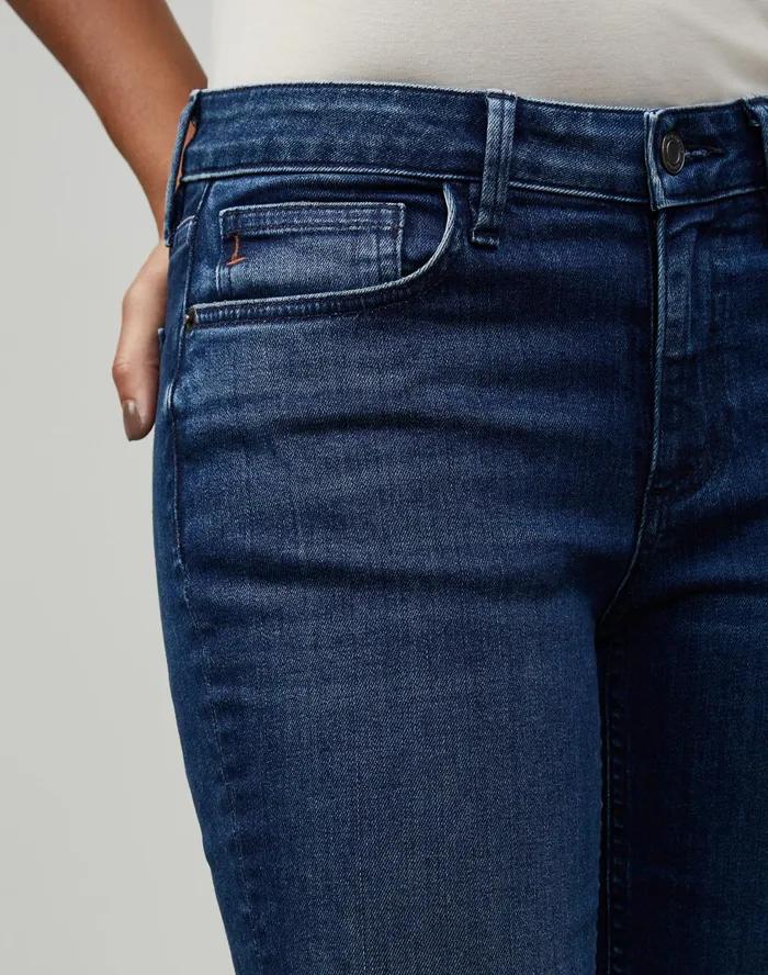 Women Lafayette 148 New York Denim L148 Authentic Denim Mercer Skinny Jean Empire Indigo