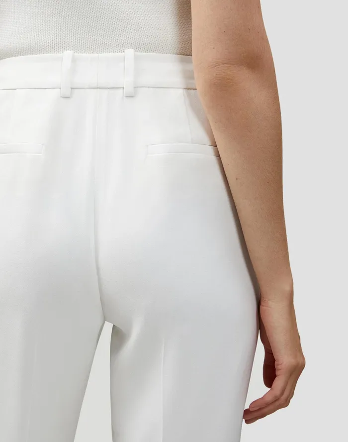 Women Lafayette 148 New York Pants and Shorts PlusSize Finesse Crepe Clinton Pant Cloud