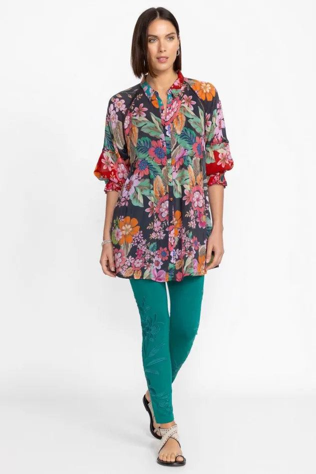 Women LIBBI TONAL LEGGING Mallard Green Johnny Was Bottoms Women LIBBI TONAL LEGGING Mallard Green Johnny Was Bottoms