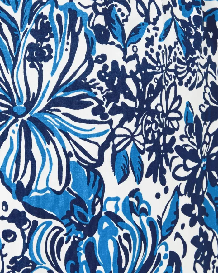 Women Lilly Pulitzer Dresses Ellielynn Long Sleeve Dress Lunar Blue Palm Beach Petals Women Lilly Pulitzer Dresses Ellielynn Long Sleeve Dress Lunar Blue Palm Beach Petals