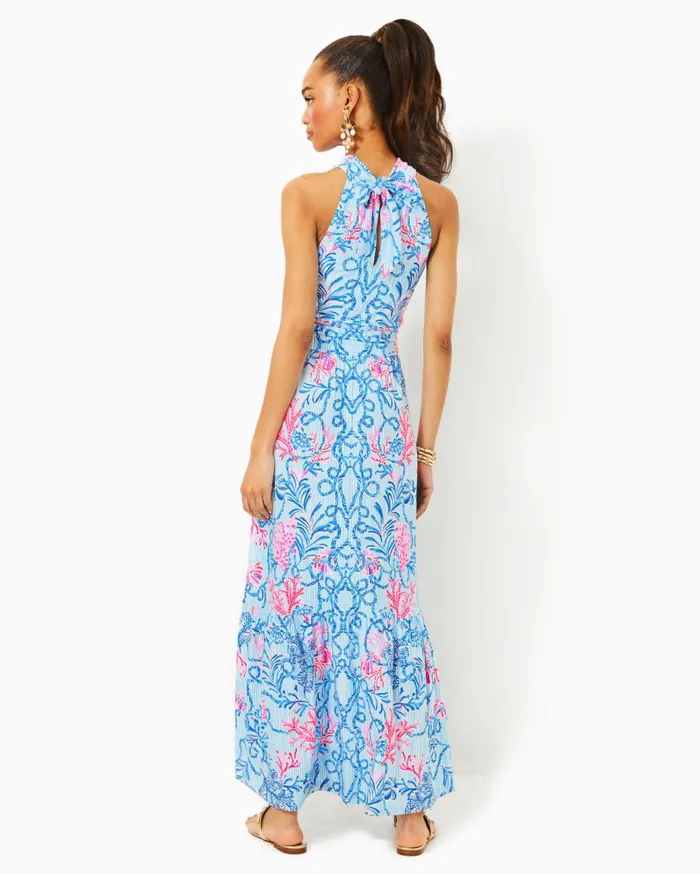 Women Lilly Pulitzer Dresses Fabiana Jacquard Dress Lunar Blue Baby Blues Jacquard Women Lilly Pulitzer Dresses Fabiana Jacquard Dress Lunar Blue Baby Blues Jacquard