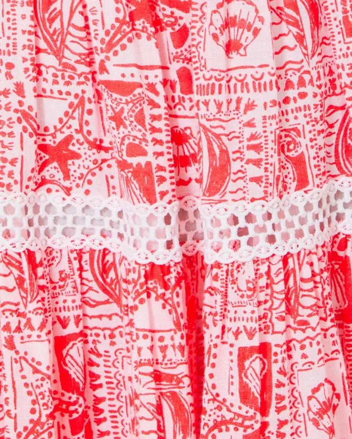 Women Lilly Pulitzer Dresses Nastia Cotton Dress Roxie Pink Wave N Sea Women Lilly Pulitzer Dresses Nastia Cotton Dress Roxie Pink Wave N Sea