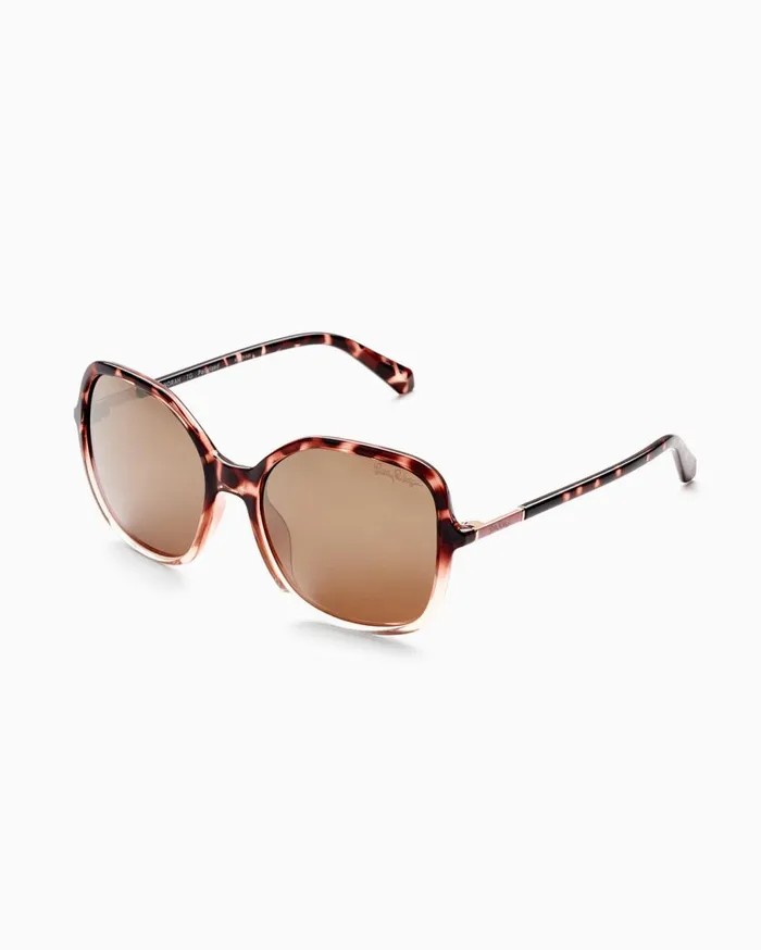 Women Lilly Pulitzer Sunglasses and Eyewear Norah Sunglasses Surf Blue Soleil It On Me