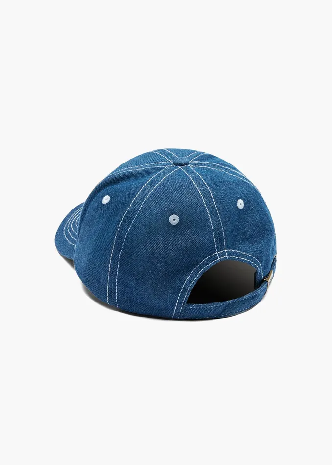 WomenMen Fiorucci Hats Denim Angels Cap Blue WomenMen Fiorucci Hats Denim Angels Cap Blue