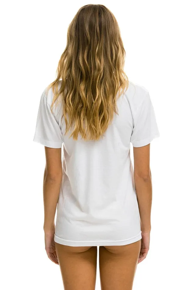 WomenMen Tees Aviator Nation Nashville Tee 8211 White