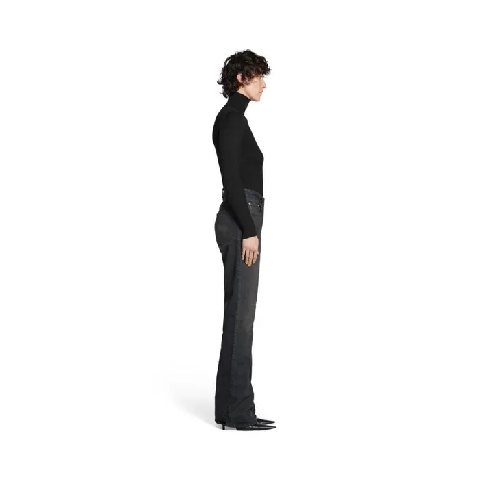 WomenMen Trousers Balenciaga Bootcut Trousers In Havana