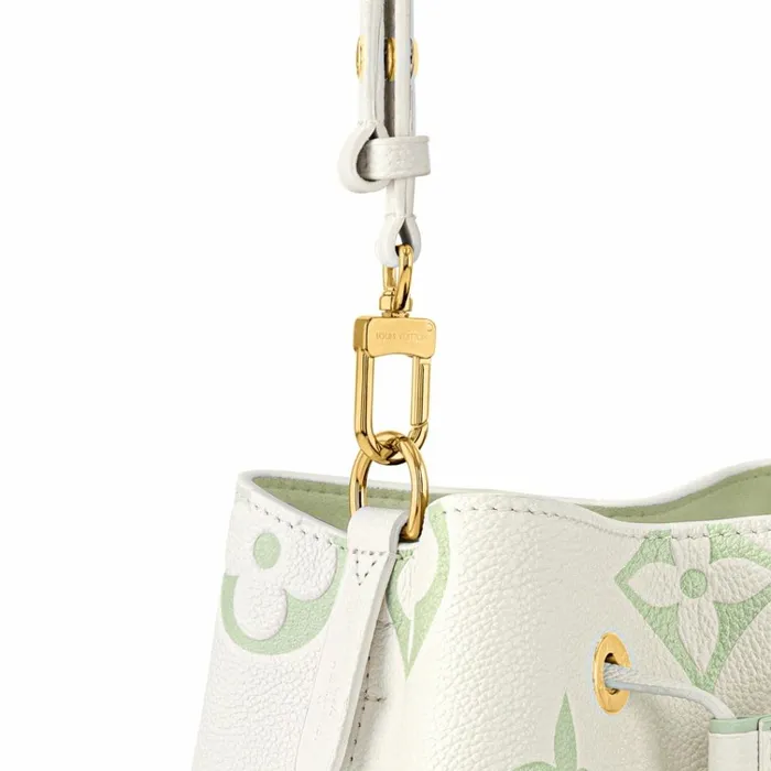 Women NeoNoe Bag Louis Vuitton Louis Vuitton M24048 Nono BB LatteMatcha 8211 Louis Vuitton Handbag Store