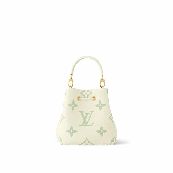 Women NeoNoe Bag Louis Vuitton Louis Vuitton M24048 Nono BB LatteMatcha 8211 Louis Vuitton Handbag Store