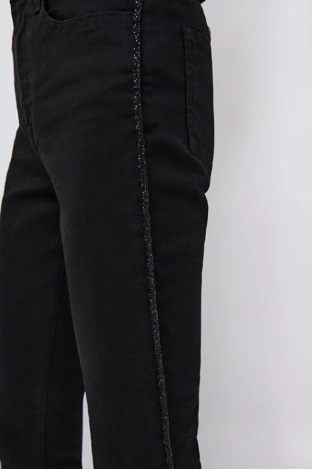 Women Rae Skinny Denim Diamante Jonathan Simkhai Pants and Bottoms